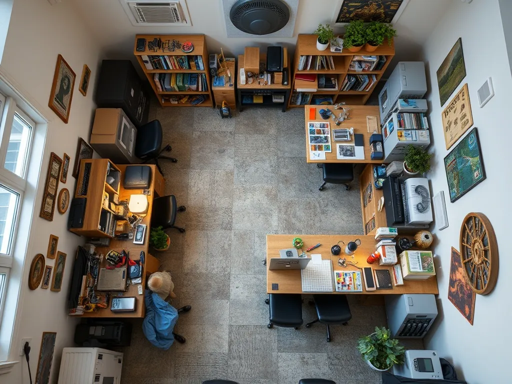 Tips for organising a hobby room layout